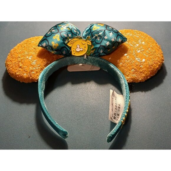 Disney Parks Epcot Saluti Limoncello Italy Minnie Mouse Ears Headband Lemon - Picture 2 of 6